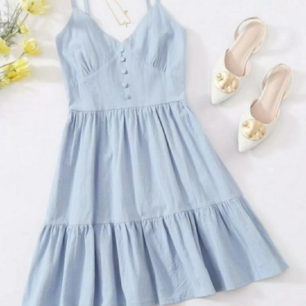 SHEIN Baby Blue Sale Lot (size M) - Picture 9 of 10